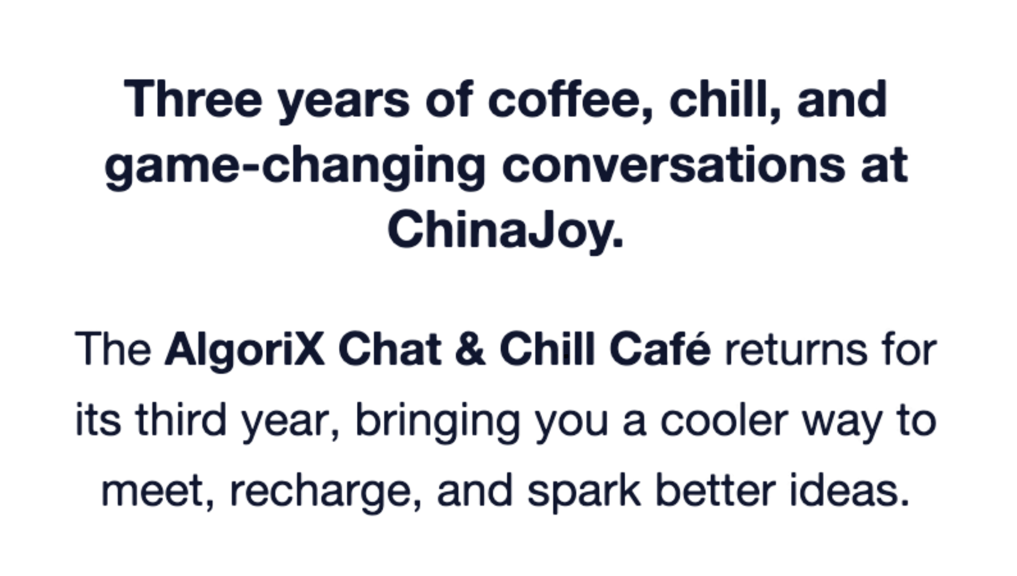 ChinaJoy 2026 Subheading